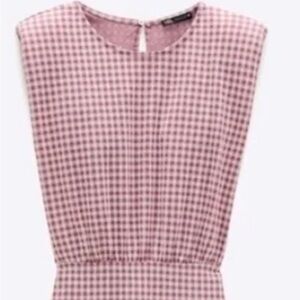 Jacquard Shoulder Mini Dress | Zara
